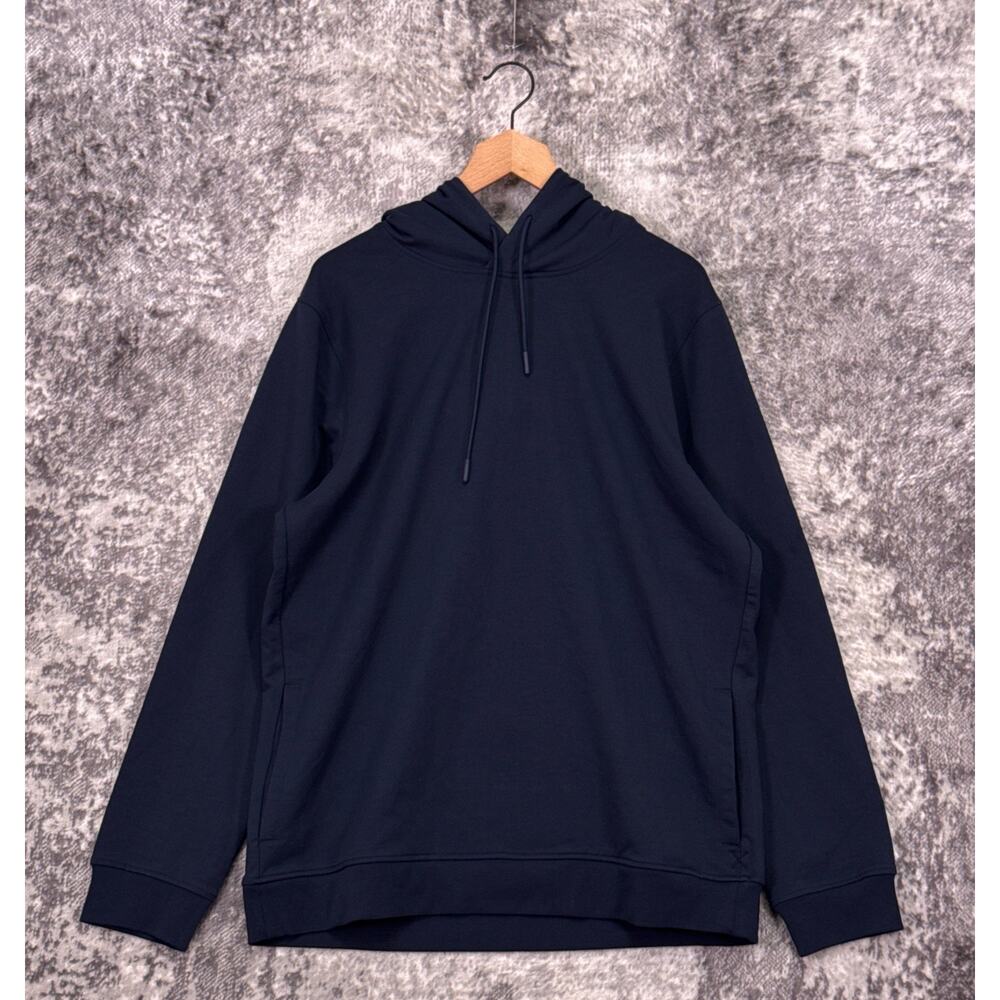 New Cuts Clothing Hyperloop Hoodie XL Mens Blue French Terry Pullover Sweatshirt